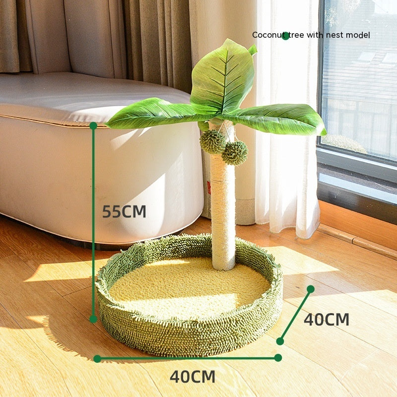 Coconut Tree With Nest Cat Climbing Frame One-piece Toy C1010