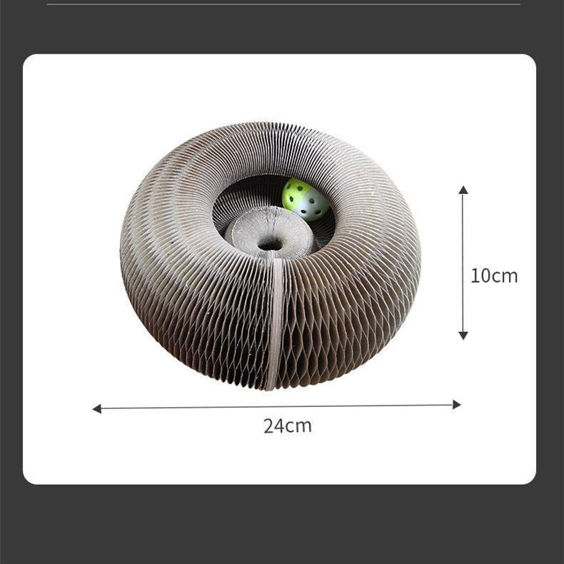 Corrugated And Foldable Cat Paper Nest