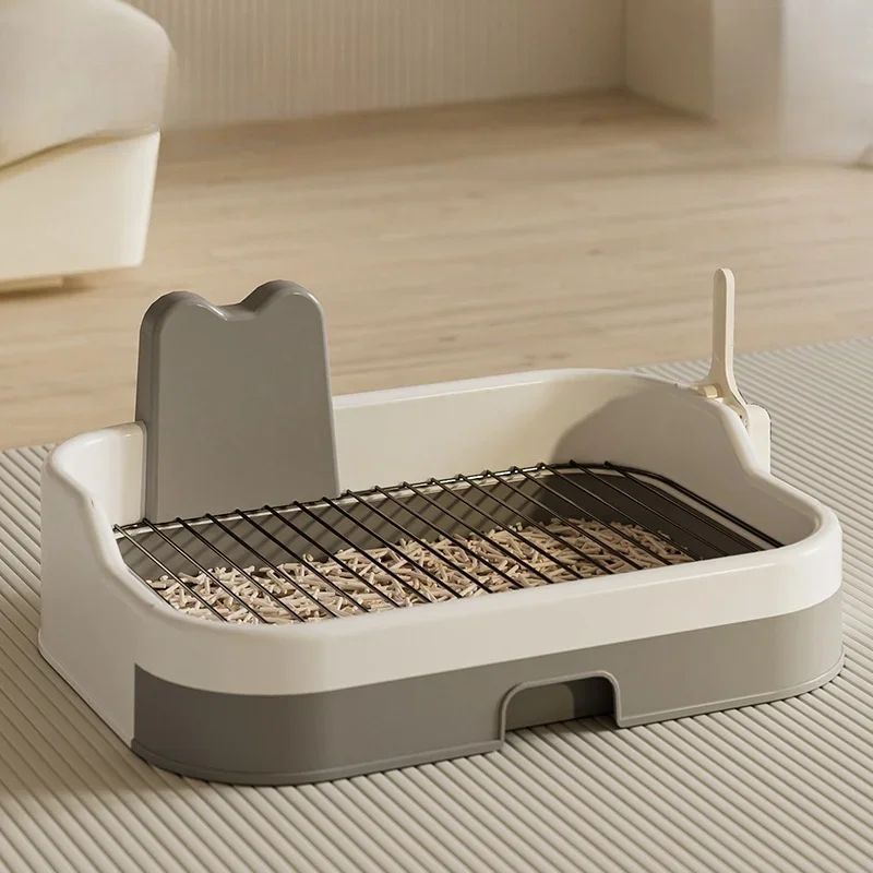 Pet Dog Toilet Portable Puppy Potty Tray Pet Litter Pan Dog Potty Pan Indoor Dog Potty Tray Puppy Training Tray Pet Accessories
