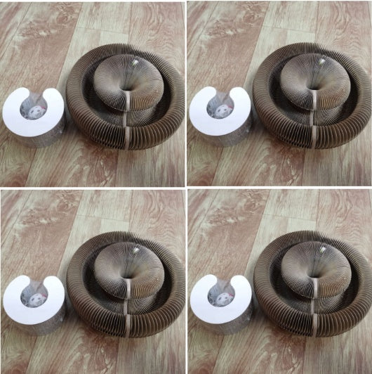 Corrugated And Foldable Cat Paper Nest