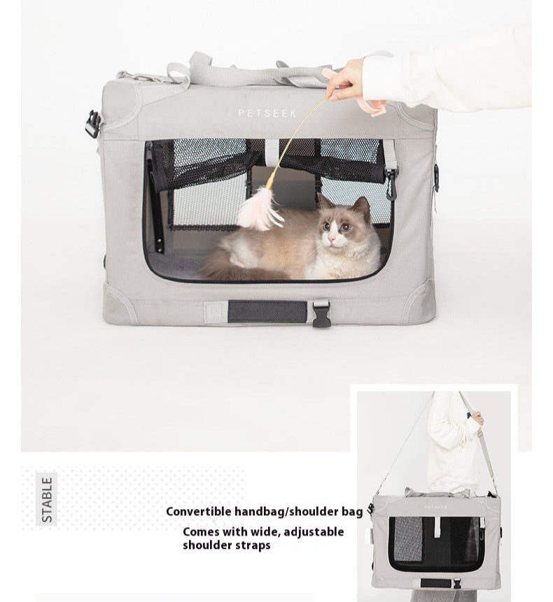 Car Oversized Cat Bag Pet Outing Folding Bag