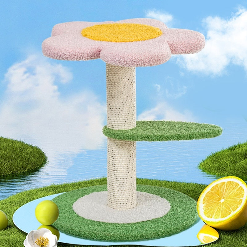 Cat Climbing Frame Cat Nest Cat Tree Integrated Small And Medium-sized Sunflower C1009