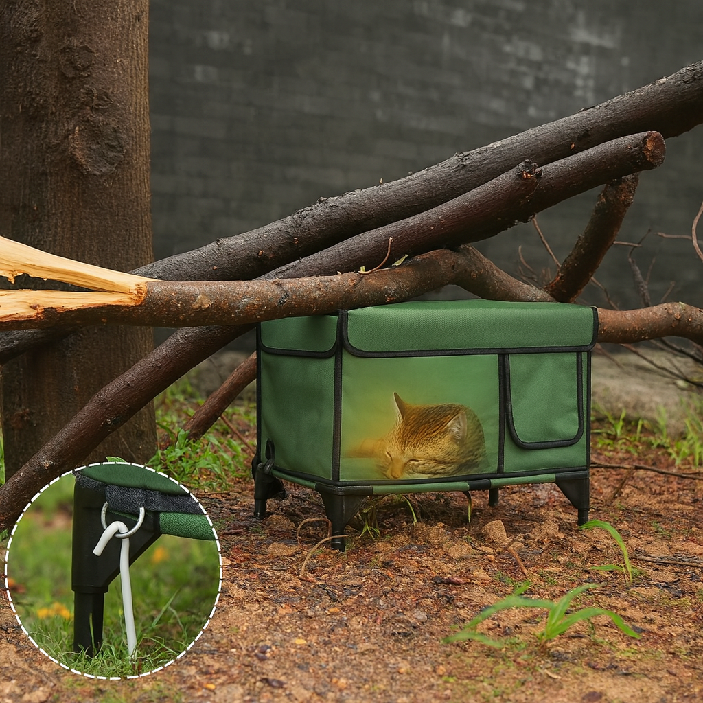Outdoor Heating Insulation Cat Delivery Room Foldable Cat Cage C1003
