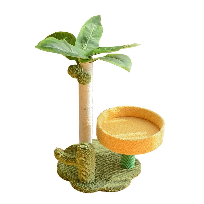 Coconut Tree With Nest Cat Climbing Frame One-piece Toy C1010