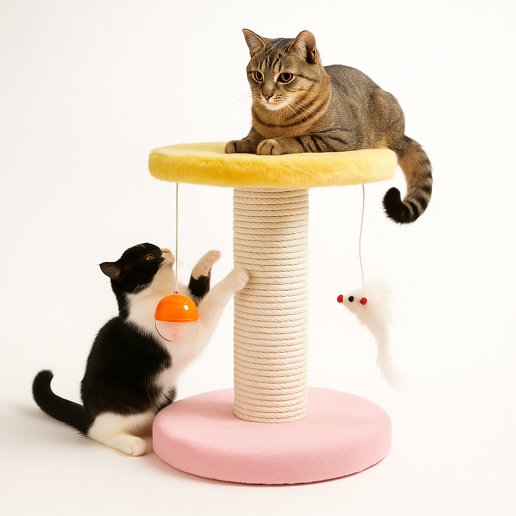 Cat Climbing Frame Pet Supplies Cat Educational Toys Kitty Table C1000