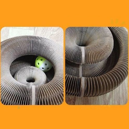 Corrugated And Foldable Cat Paper Nest