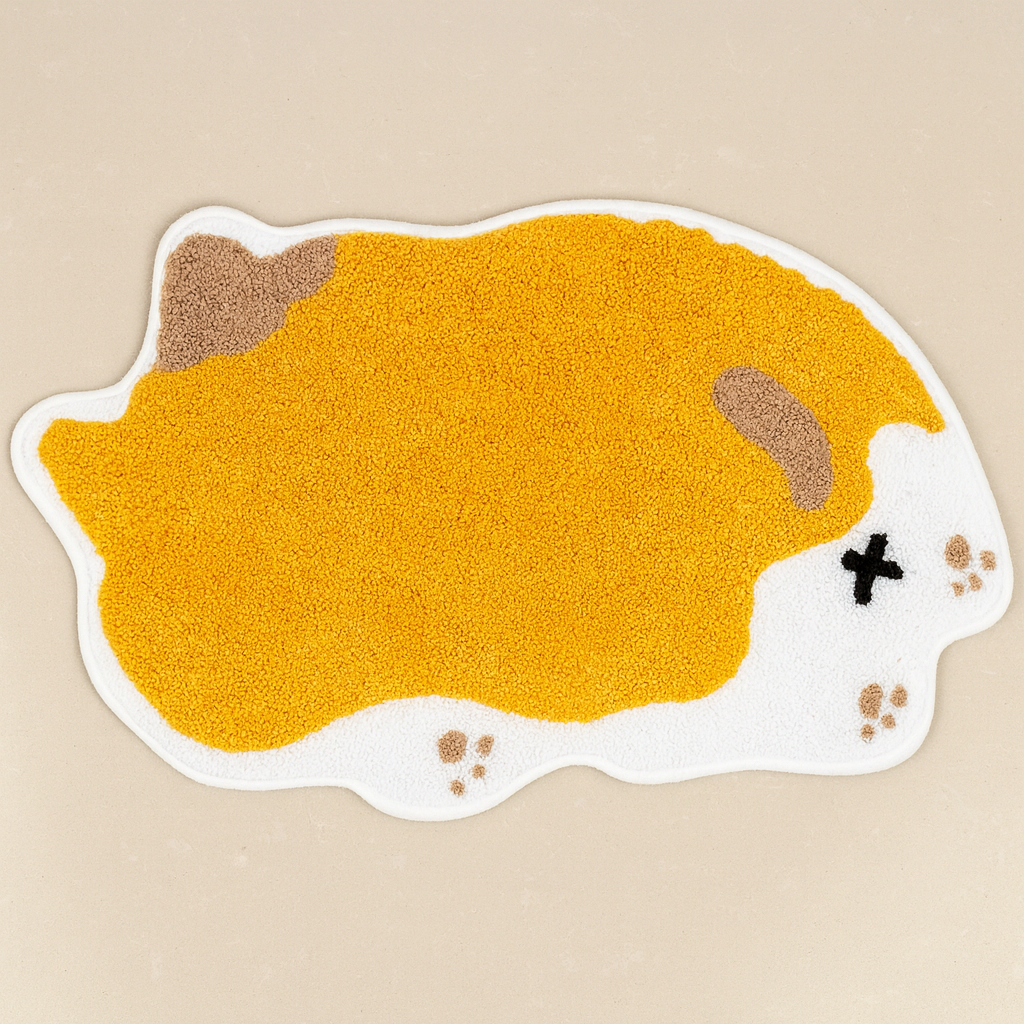 Non-slip Floor Cartoon Cute Pet Cats Carpets Mats Sleeping Warm C1004