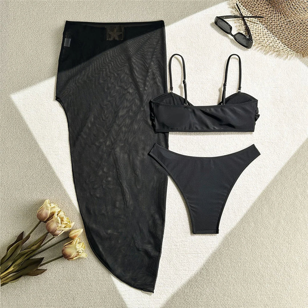 Bikini Swimsuit White Ibis