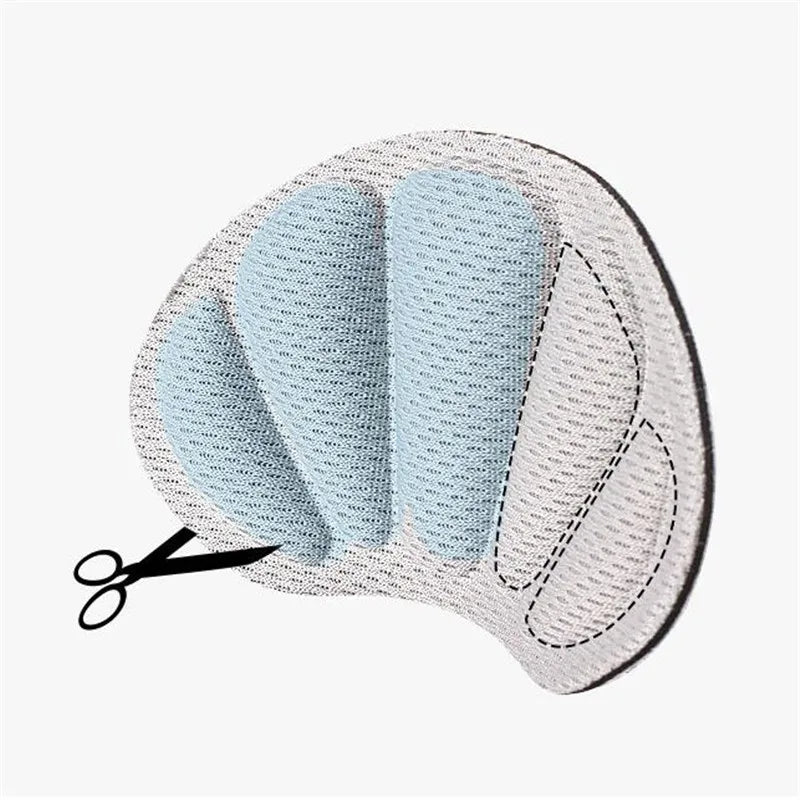 3pair/6pcs Insoles Patch Heel Pads for Sport Shoes Back Sticker Adjustable Size Antiwear Feet Pad Cushion Insert Insole Tools