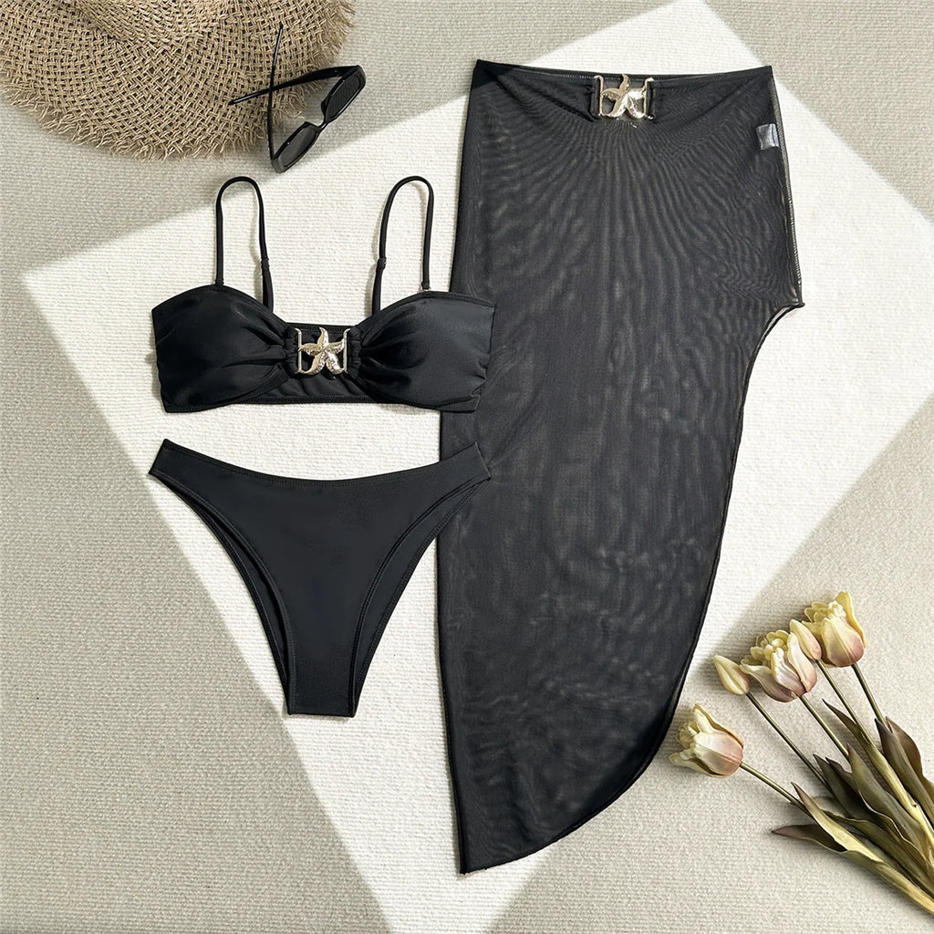 Bikini Swimsuit White Ibis