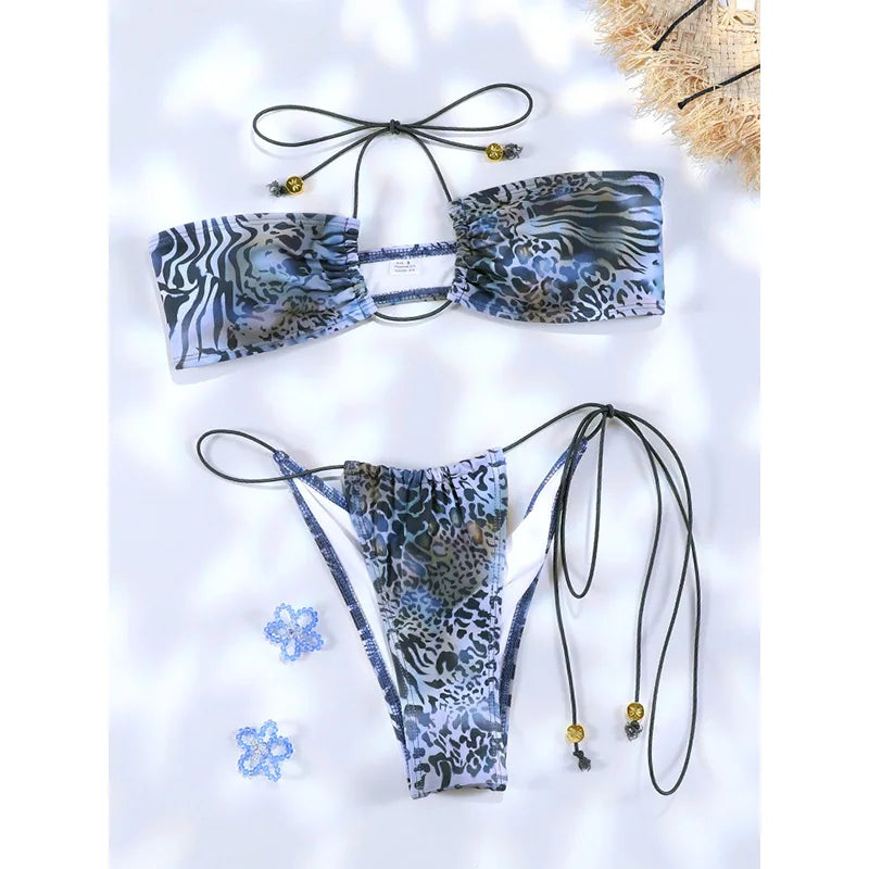 Bikini Swimwear Mountain Bluebird