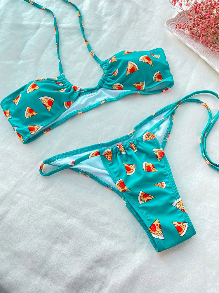 Bikini Swimwear Mountain Bluebird