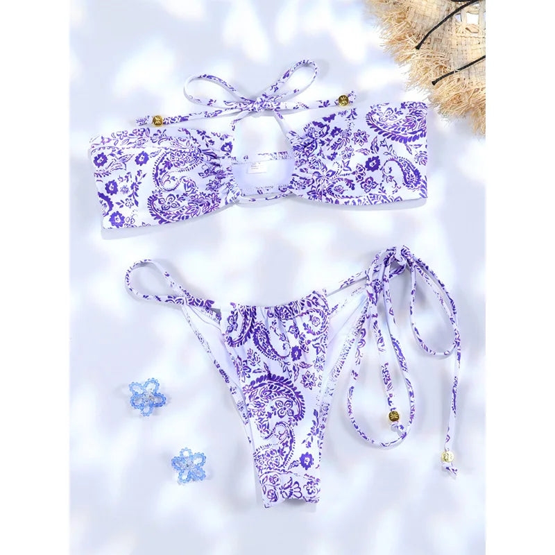 Bikini Swimwear Mountain Bluebird