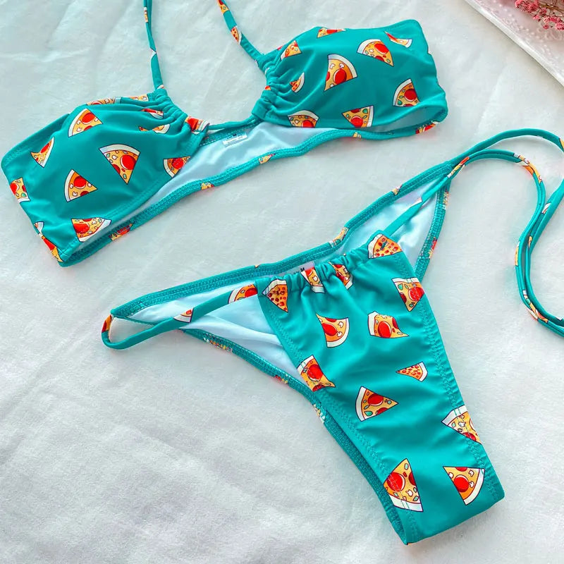 Bikini Swimwear Mountain Bluebird