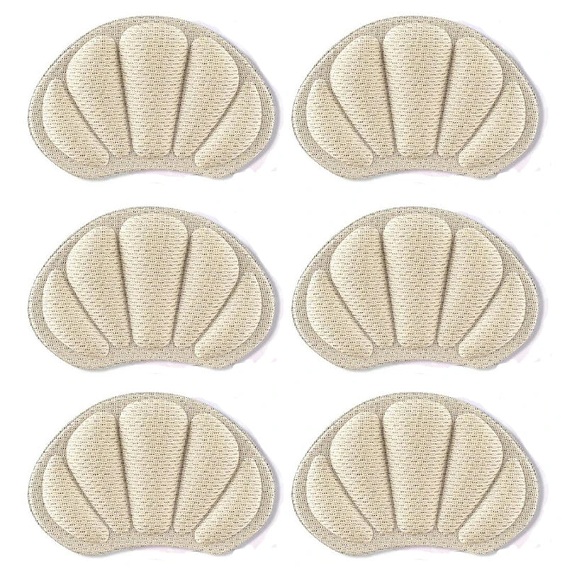 3pair/6pcs Insoles Patch Heel Pads for Sport Shoes Back Sticker Adjustable Size Antiwear Feet Pad Cushion Insert Insole Tools