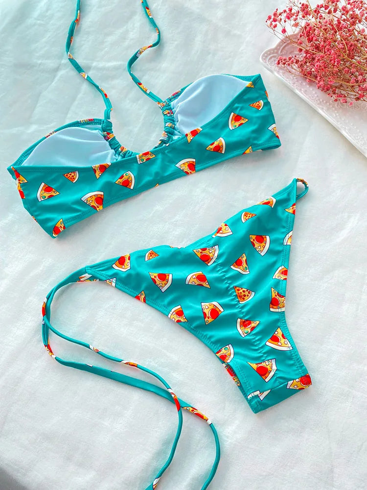 Bikini Swimwear Mountain Bluebird