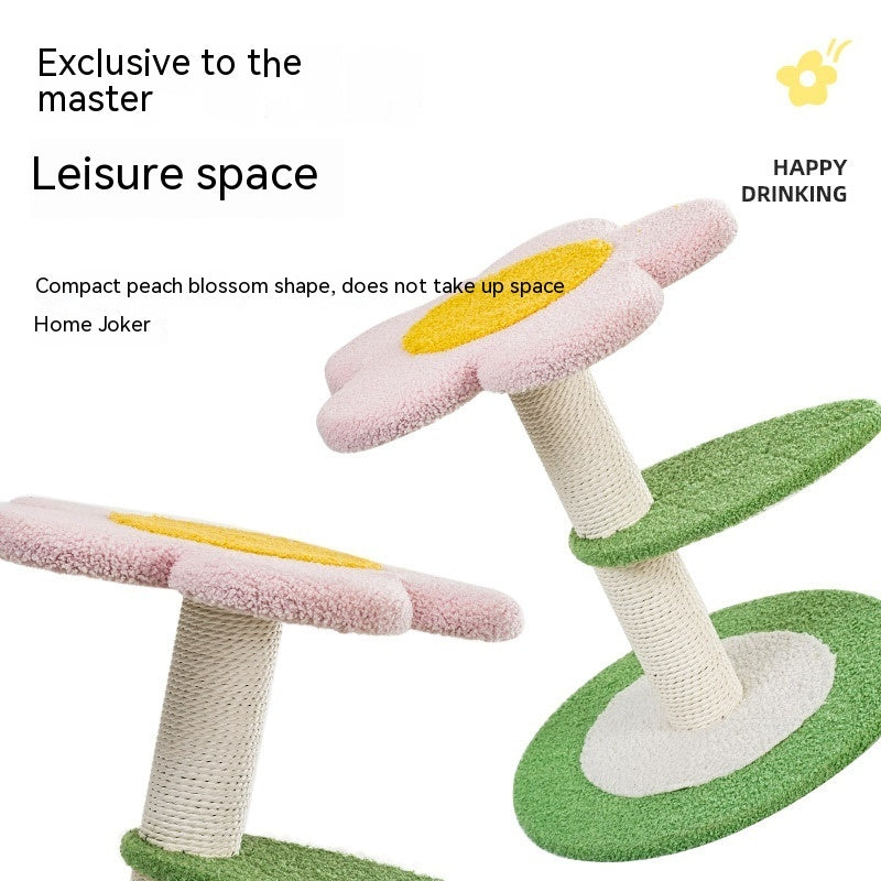 Cat Climbing Frame Cat Nest Cat Tree Integrated Small And Medium-sized Sunflower C1009