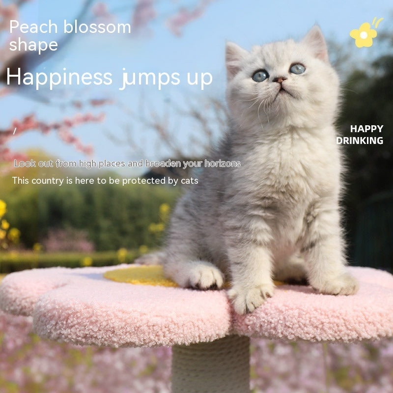 Cat Climbing Frame Cat Nest Cat Tree Integrated Small And Medium-sized Sunflower C1009