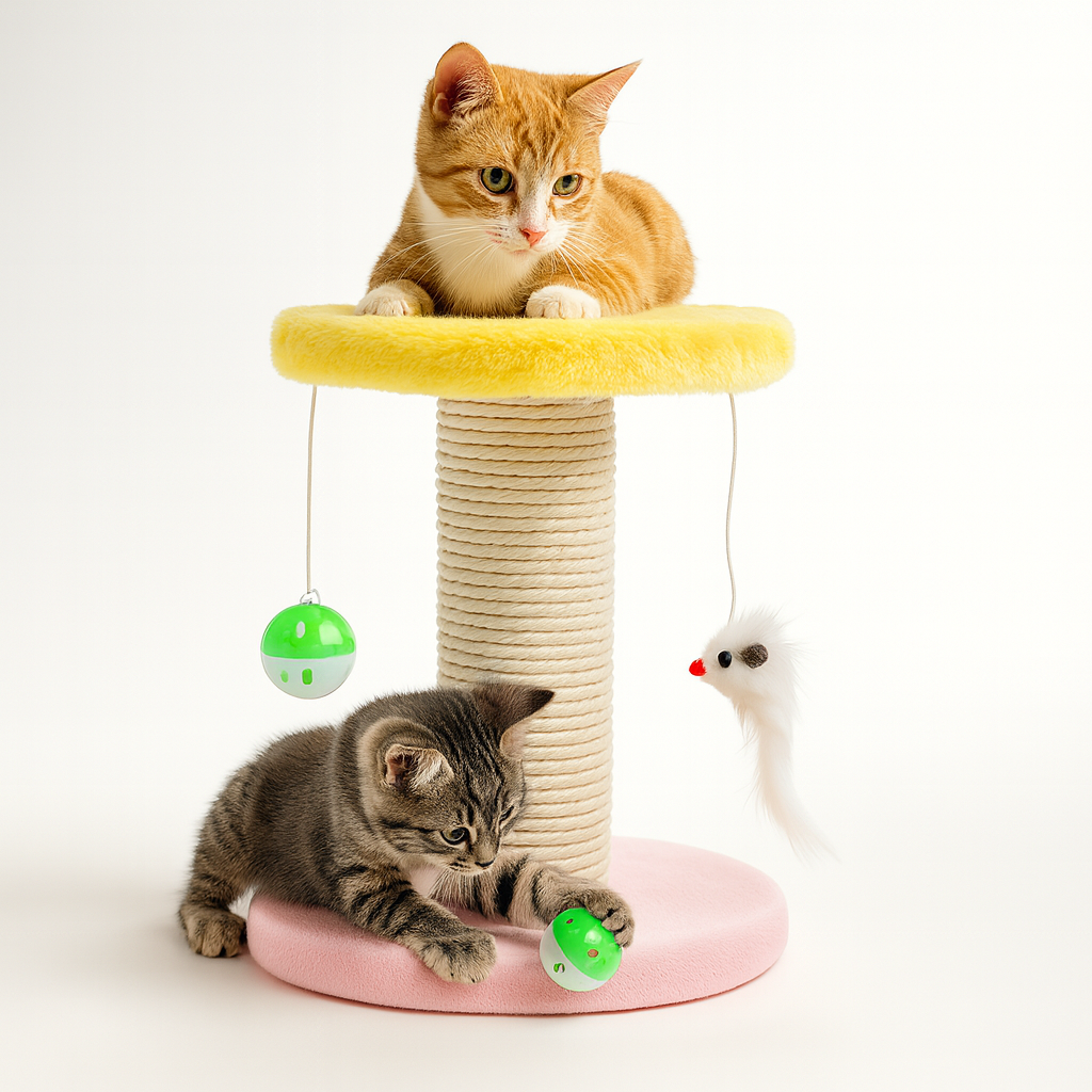 Cat Climbing Frame Pet Supplies Cat Educational Toys Kitty Table C1000