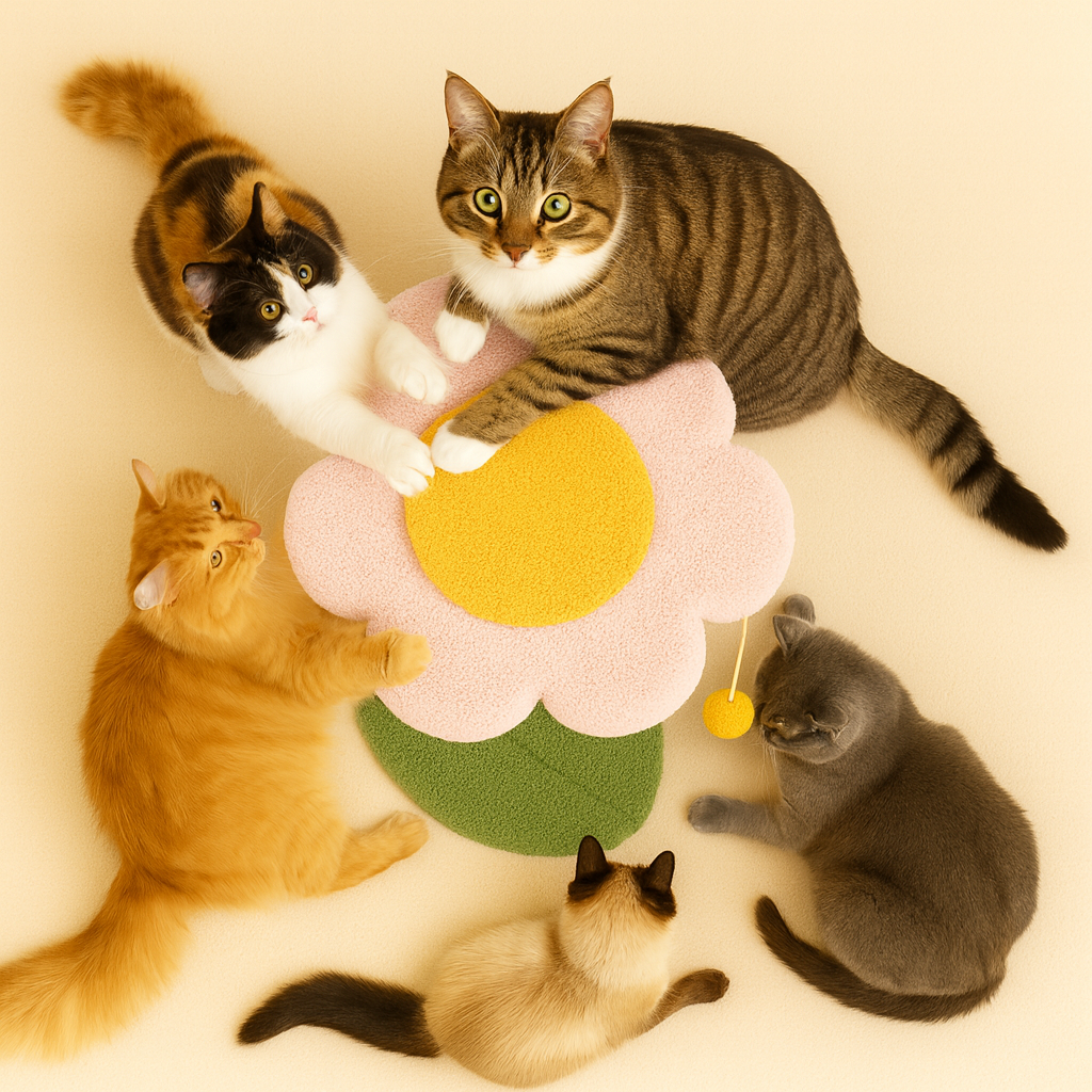 Cat Climbing Frame Cat Nest Cat Tree Integrated Small And Medium-sized Sunflower C1009