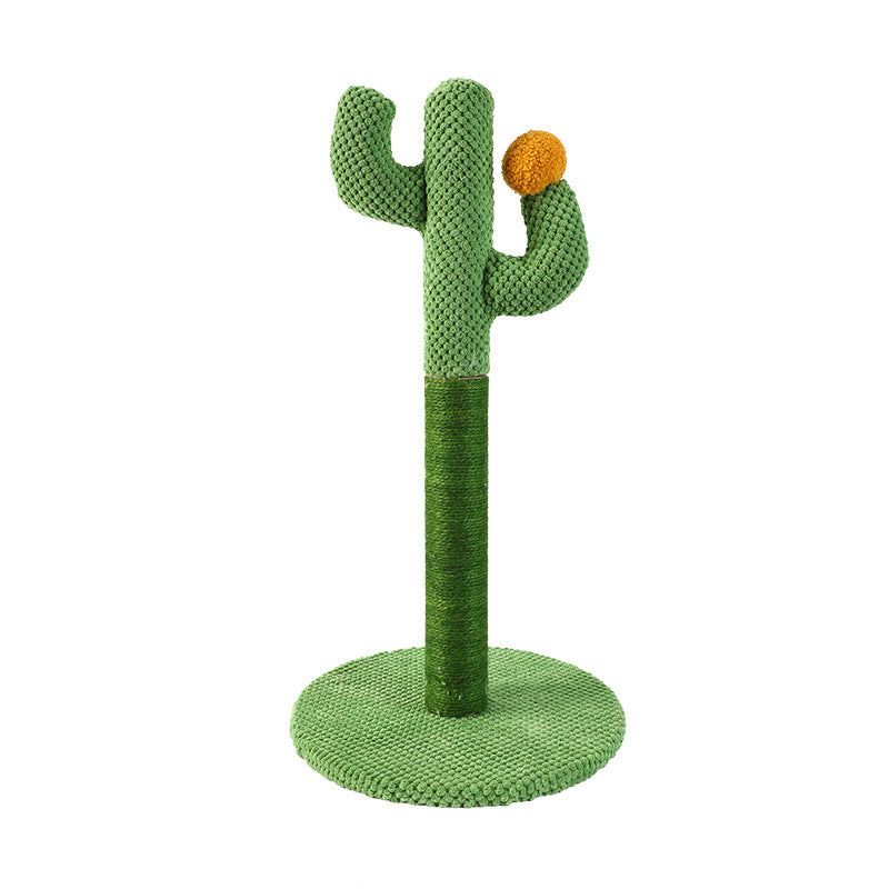 Masson Cactus Cat Scratch Board Sisal Scratching Pole Climber For Pet Cat Cat Toy Supplies Grinding Claw Scratching