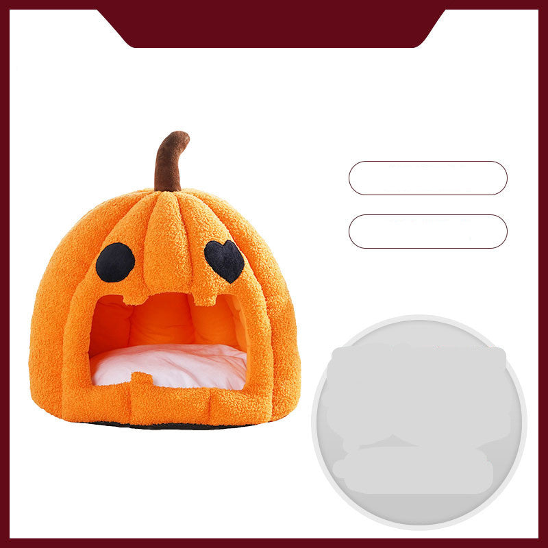 Semi-Enclosed Warm And Removable Pet Nest
