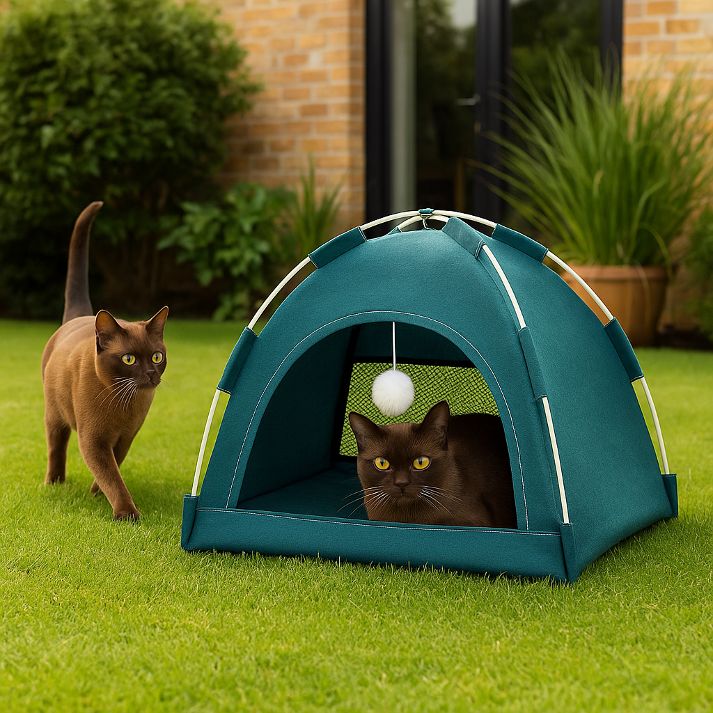 Cat Dog house Breathable Tent Nest Indoor Outdoor Universal Pet Room