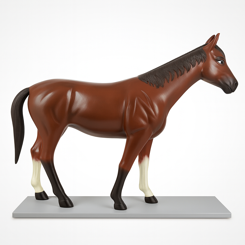 Horse Medical instrument Animal Anatomy Anatomical Model Science Education Vet 3D 4D