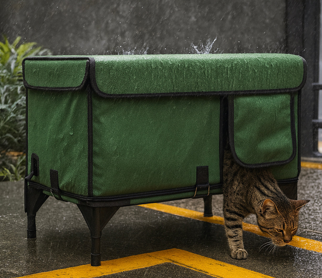 Outdoor Heating Insulation Cat Delivery Room Foldable Cat Cage C1003