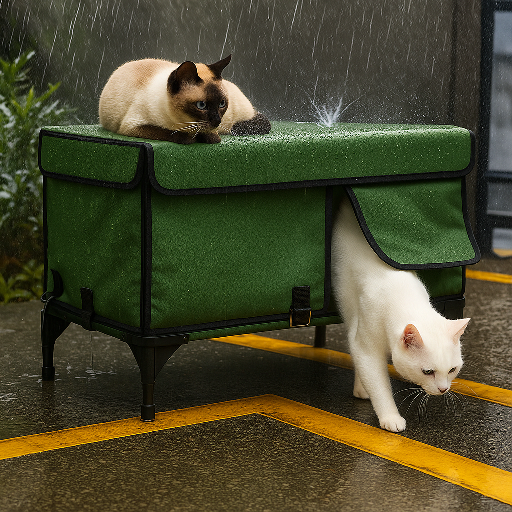 Outdoor Heating Insulation Cat Delivery Room Foldable Cat Cage C1003