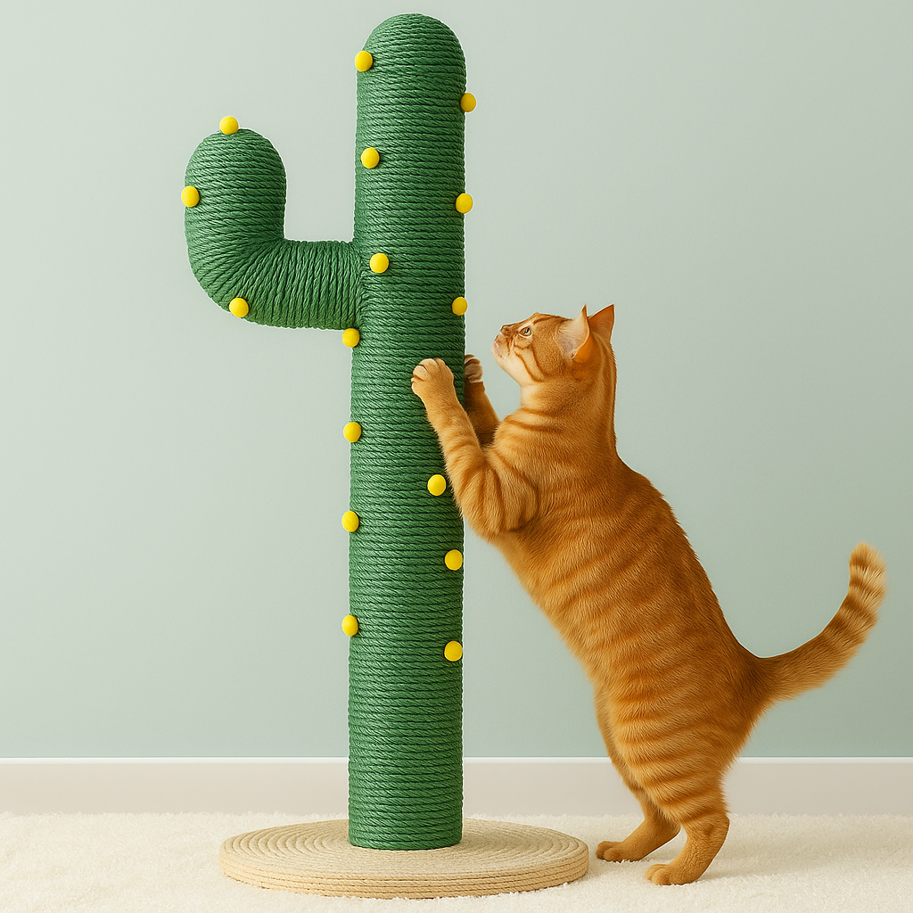 Cactus Cat Climbing Frame Self-made DIY Complete Material Package
