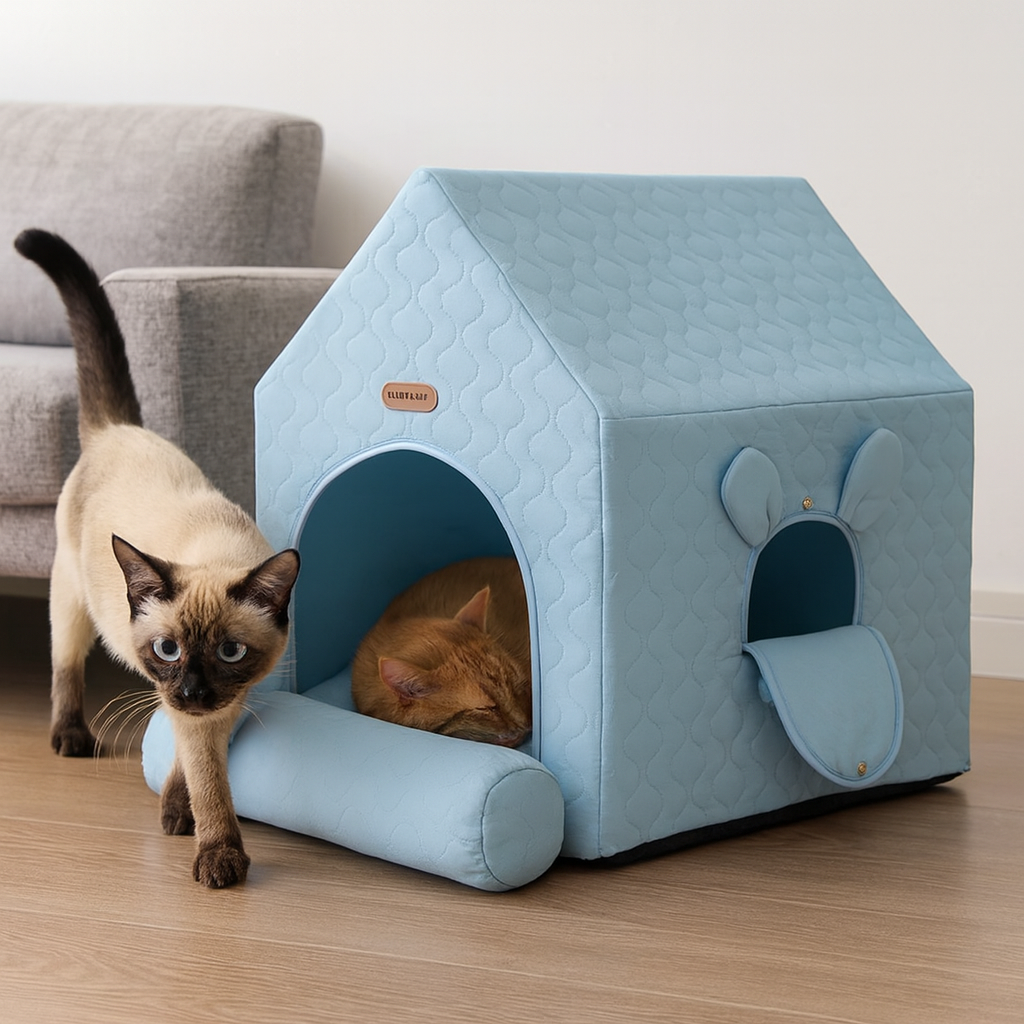 Four Seasons Universal Closed Cartoon Cute Cat Dog Pet Room C1005