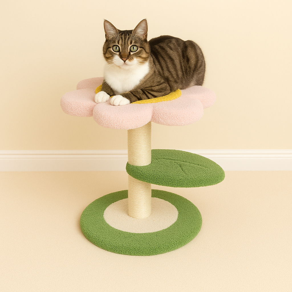 Cat Climbing Frame Cat Nest Cat Tree Integrated Small And Medium-sized Sunflower C1009