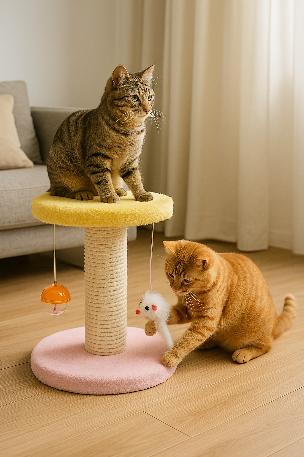 Cat Climbing Frame Pet Supplies Cat Educational Toys Kitty Table C1000