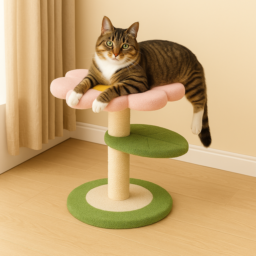 Cat Climbing Frame Cat Nest Cat Tree Integrated Small And Medium-sized Sunflower C1009