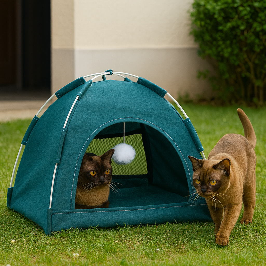 Cat Dog house Breathable Tent Nest Indoor Outdoor Universal Pet Room