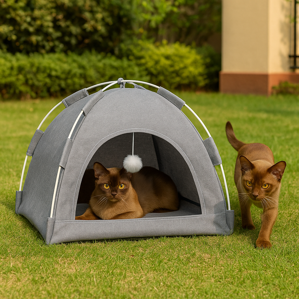 Cat Dog house Breathable Tent Nest Indoor Outdoor Universal Pet Room