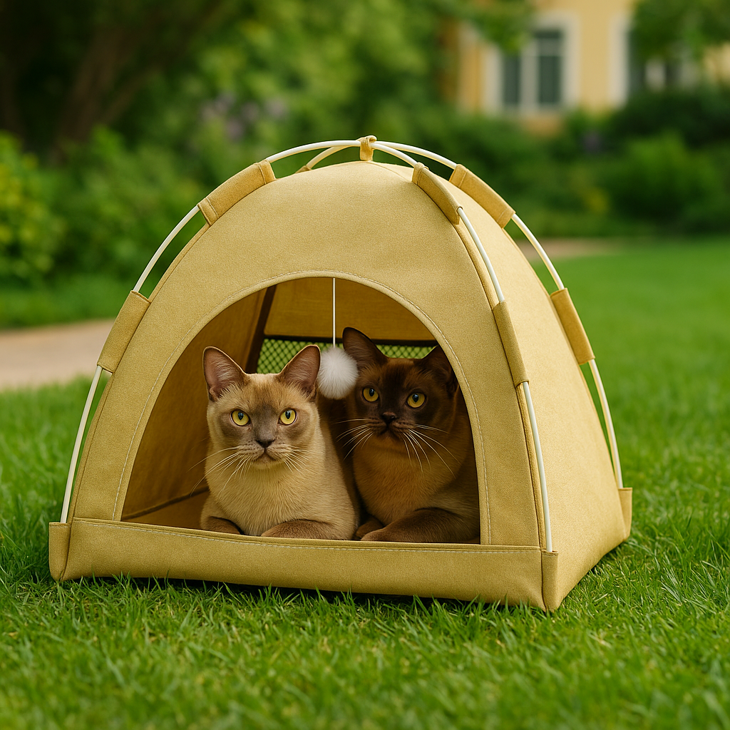 Cat Dog house Breathable Tent Nest Indoor Outdoor Universal Pet Room