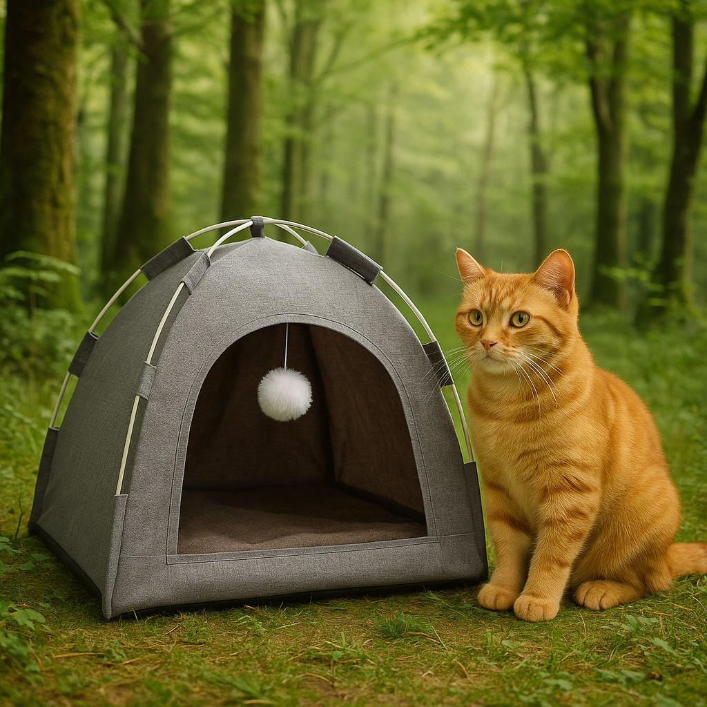 Cat Dog house Breathable Tent Nest Indoor Outdoor Universal Pet Room