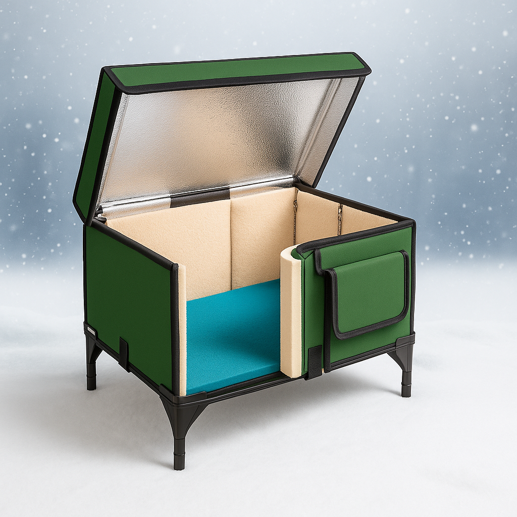 Outdoor Heating Insulation Cat Delivery Room Foldable Cat Cage C1003